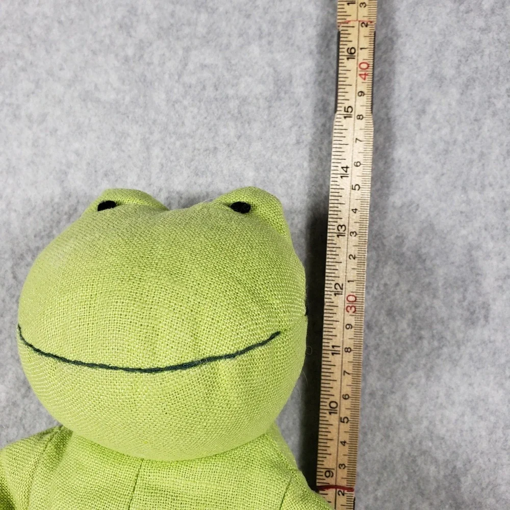 Pottery Barn‎ Kid Alphabet  Nursery Frog Plush Toy Ribbit Ribbit Stuffed Animal